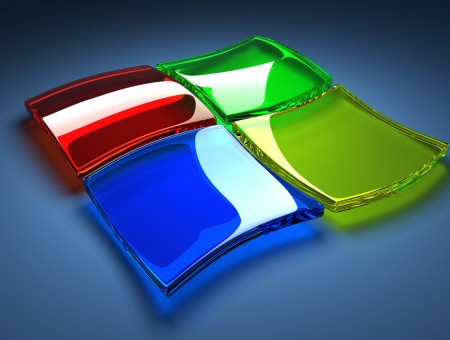 Colored Crystal Windows Logo