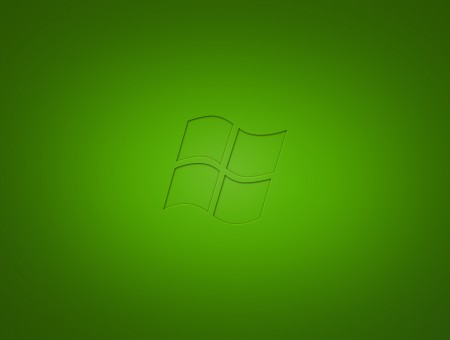 Green Windows Logo
