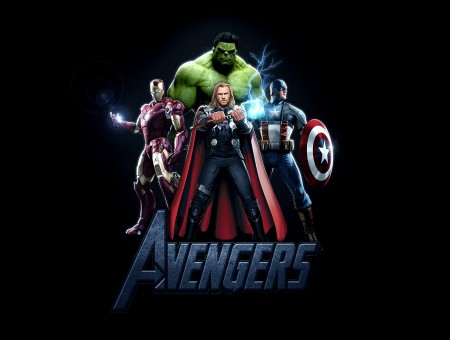 Avengers characters poster