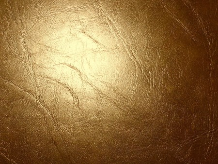 Gold leather