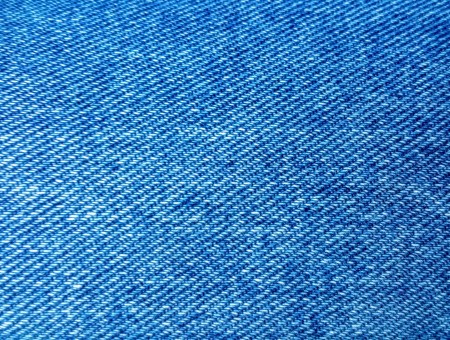 Blue denim textile