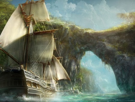 Illustration of ship