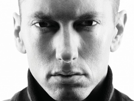 Black and White Eminem HD