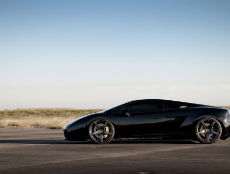 Great black Lamborghini