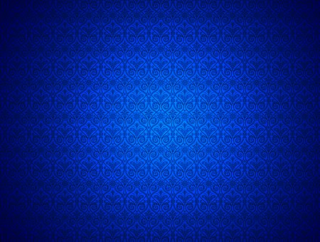Cool patterns on a blue background