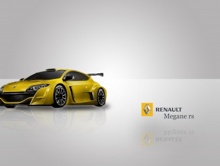 Yellow sport Renault