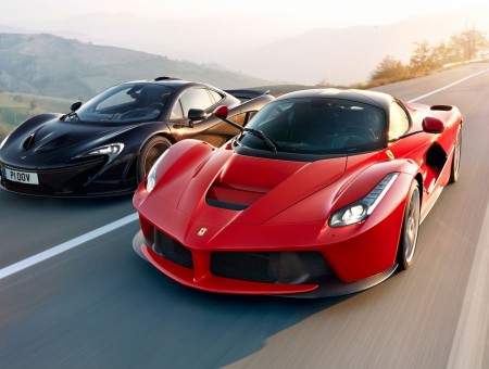 Two Ferrari Racing Rides