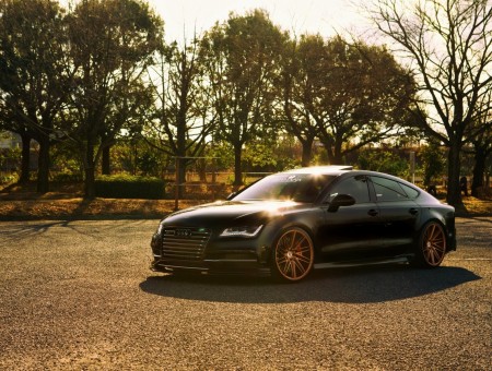 Blakc sport Audi RS7