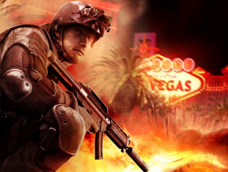 Operation of special forces in Vegas