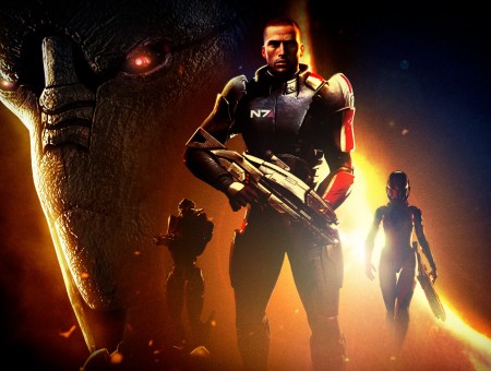 Mass Effect game wallpaper 3