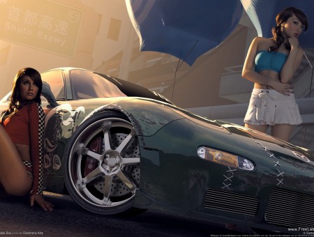 Need for Speed Pro Street game wallpaper 2