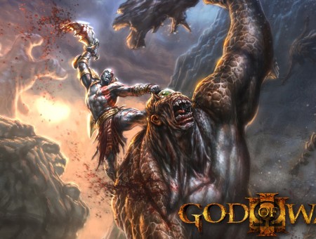 God of War game wallpaper 2