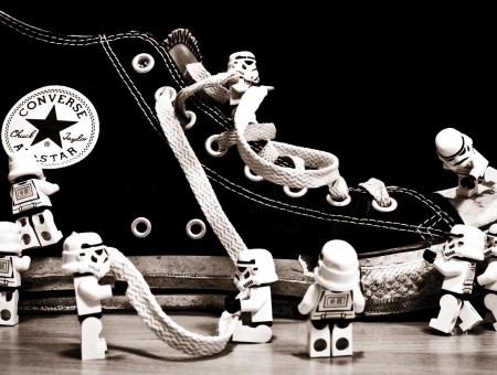 Stormtroopers on converse