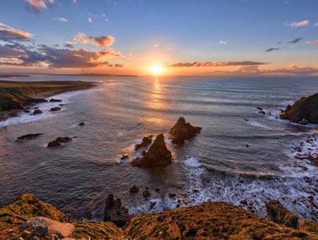 The beautiful coast of Ireland