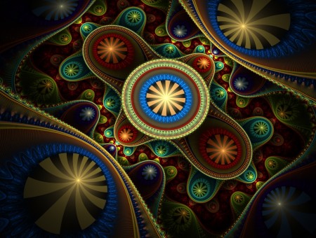 Hypnosis Circle abstraction
