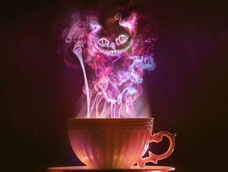 Demon on cup 