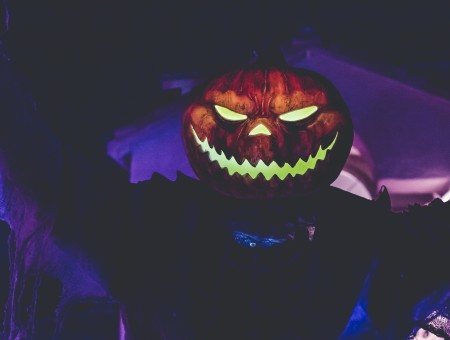 Pumpkin mask 