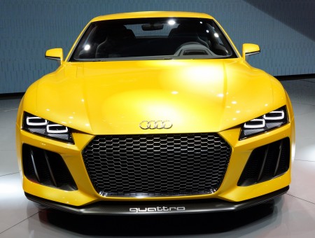 Audi yellow concept