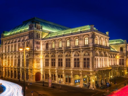 Night Opera House in Austria