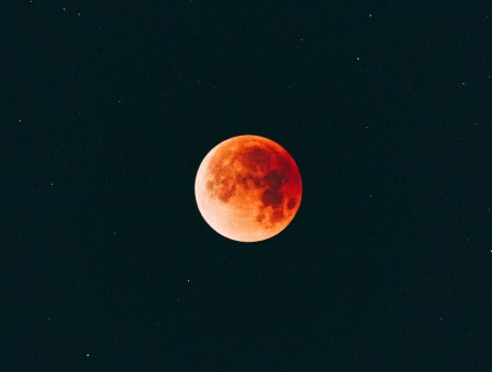 Red moon wallpaper