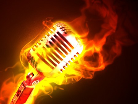 Fire microphone