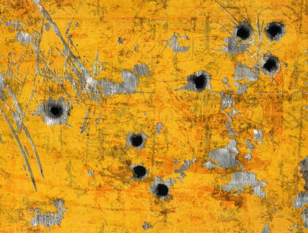 Yellow bullet texture wallpaper