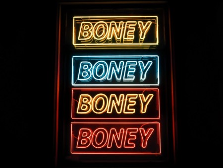 BONEY neon