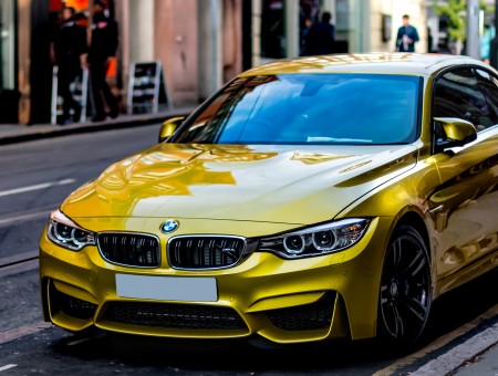 Gold BMW