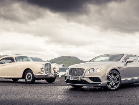 Bentleys on road