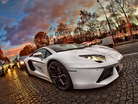 Lamborghini in Paris