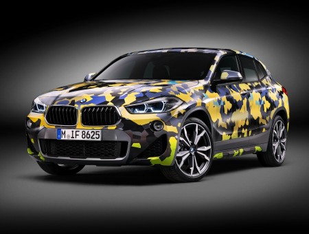 bmw in camouflage