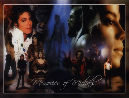 Collage with Michael Jackson
