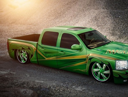 Green low car