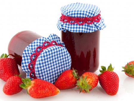 Delicious raspberry jam