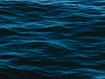 Blue water in ocean