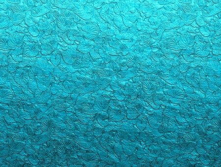 Turquoise texture leaves