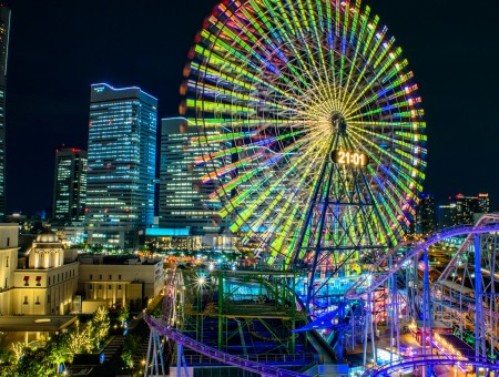 Glowing Ferris Wheel
