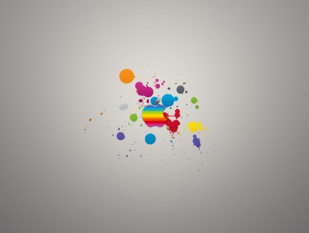 Apple colorful logo