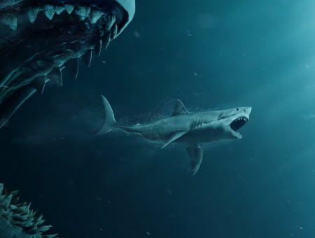 Shark in undersea