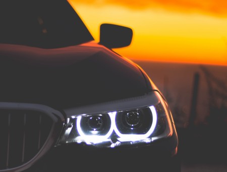 BMW headlight